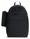 NIKE Elemental Sports kooliseljakott, must, 20L, pliiatsihoidjaga