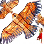 MEGA KITE EAGLE XXL suur tuulelohe 110 cm lindude peletamiseks