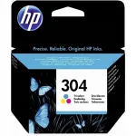 HP 304 (N9K05AE) v&auml;rviline tindikassett, 100 lk
