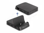 Delock 88018 nutitelefoni 4K dokk hoidjaga, HDMI, USB, SD-pesad