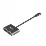 Adapter/kaabel CLUB3D CSV-1552 USB-C kuni HDMI ja DisplayPort