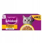 M&auml;rg kassitoit WHISKAS linnulihaga, 48 x 85 g