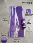LAVENDER spordimatt joogaks ja treeninguks, libisemiskindel, 183x68x0,5 cm