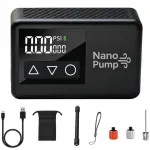 Mini elektriline pump Nano jalgrattale, t&otilde;ukerattale ja pallidele