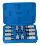 HEX mutriv&otilde;tmete komplekt 1/2&Prime; H5-H22, 12 tk, S-90277