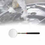 Auto inspekteerimispeegel koos lambiga, teleskoopiline, 8,2 cm