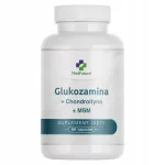 Liigestele ja luudele m&otilde;eldud toidulisand Glucosamine + Chondroitin + MSM, 60 kapslit, vegaan