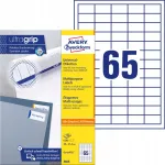 Kleebised Avery Zweckform UltraGrip, 38 x 21,2 mm, A4, 100 lehte