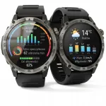 Meeste nutikell Wenom Explorer, GPS, veekindel IP68, must, sportlik