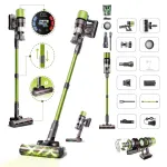 Vertikaalne juhtmevaba tolmuimeja SmartAi V6 Green 650W 24Ah 65kPa 80 minutit
