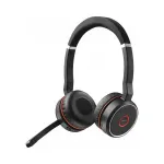 Juhtmevabad Jabra Evolve 75 SE UC Stereo k&otilde;rva peal k&otilde;rvaklapid Link380a-ga