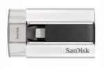 SanDisk iXpand 16 GB USB m&auml;lupulk Apple Lightning &uuml;hendusega, SDIX-016G-G57