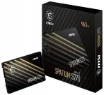 MSI Spatium S270 960GB 2,5" SATA III SSD koos kahe Arctic ventilaatoriga