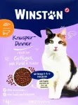 Kuiv kassitoit WINSTON linnuliha, veise- ja jukaekstraktiga, 1 kg