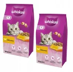 WHISKAS kasside kuivtoit kanaliha ja k&ouml;&ouml;giviljadega, 14 kg x 2 (28 kg)