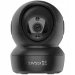 Sise-IP-kaamera Ezviz CS-C6N-A0-1C2WFR, must, 360&deg; p&ouml;&ouml;ratav, 1080p