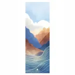 YATRA SEA FOAM jooga matt, libisemiskindel, kummist