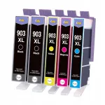 Tindikassettid INK 903 XL, 5 tk, sobivad HP OfficeJet 6900/6950/6960/6970