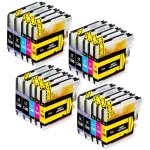 Tindikassettid BROTHER LC-1240 XL, 20 tk, sobivad DCP-525W, DCP-725DW, DCP-925DW printeritele