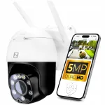 V&auml;line IP WiFi-kaamera 3x suum, 5MP, 2K, p&ouml;&ouml;ratav