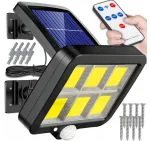 100 LED p&auml;ikese halogenlamp liikumis- ja h&auml;marusanduriga