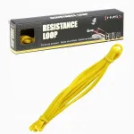 Kummist treeningupael HMS GU05, kollane, 6,4&times;4,5&times;2080 mm