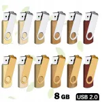 USB m&auml;lupulk 8GB, 2.0, puidust, 6 disaini