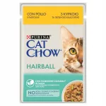 PURINA CAT CHOW Hairball Control m&auml;rgtoit kassidele kanaga, 85 g