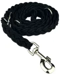 Punutud n&ouml;&ouml;rrihm, must, 240 cm x 25 mm