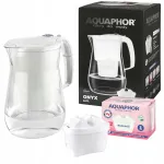 Aquaphor Onyx 4,2 l veefiltri kann Maxfor B25 Mg Plus filtriga, valge