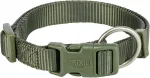 Koera kaelarihm Trixie Premium, oliiviv&auml;rv, XXS&ndash;XS, 15&ndash;25 cm, 10 mm
