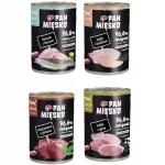 PAN MIĘSKO m&auml;rg kassitoit, erinevad maitsed, 4 x 400 g