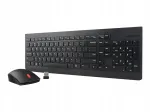 Juhtmevaba klaviatuur ja hiir Lenovo Essential AA patareidega
