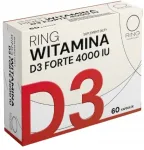 Toidulisand RING VITAMIIN D3 FORTE 4000 IU, 60 kapslit