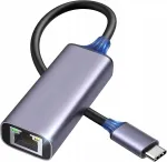 USB-C v&otilde;rgukaart RJ45, Gigabit Ethernet, 1000 Mbps