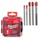 Gres-klaasi puuride komplekt, 5 osa, 4&ndash;8 mm, Milwaukee