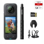 Veekindel INSTA360 X4 8K 360&deg; seikluskaamera stabilisaatoriga