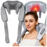 Soojendav Shiatsu massaažijaam kaela, selja ja jalgadele