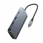 USB-C hub Anker 8in1, 3x USB-A, 2x HDMI, VGA, hall