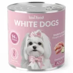 LOVI FOOD White Dogs koerakonserv k&uuml;&uuml;liku- ja kalkunilihaga, 800g