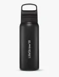 LifeStraw GO 2.0 700 ml roostevabast terasest filtreeritud pudel, must