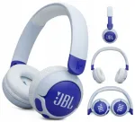 Juhtmevabad laste k&otilde;rvaklapid JBL JR320BT, sinised, Bluetooth