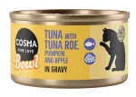 COSMA niiske kassitoit tonnikala, k&otilde;rvitsa, tonnimumbrite ja &otilde;untega, 80 g