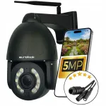 V&auml;line IP WiFi kaamera p&ouml;&ouml;rleva metallkorpusega, 5MP, optiline suum, heli, SONY