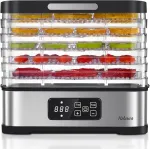 Toidu kuivati LED-ekraaniga Yabano GGJ-300B, 5 korvi