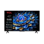 Teler TCL 43T69C QLED 43" 4K Ultra HD Google TV-ga