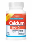 21st Century Calcium 500 + D3 toidulisand, 90 tabletti