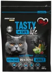 Steriliseeritud kassidele m&otilde;eldud kuivtoit TASTY CATS LIFE l&otilde;hega, 600 g