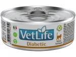 VET LIFE Diabetic m&auml;rg kassikonserv kanaga, 85 g