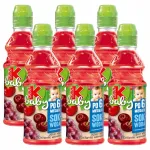 Laste mahlad Kubuś Baby, &otilde;una, kirsi ja viinamarja, 6 x 300 ml